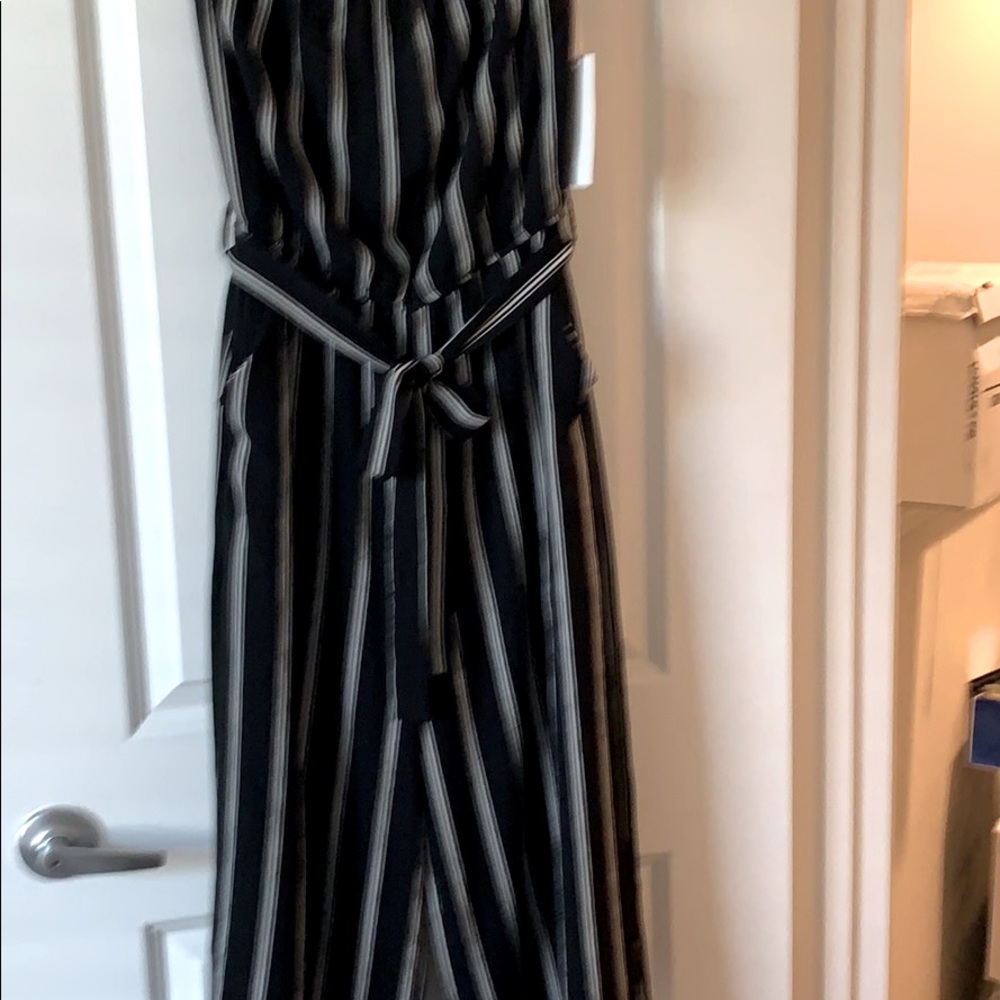 Romper Black & White with Pockets